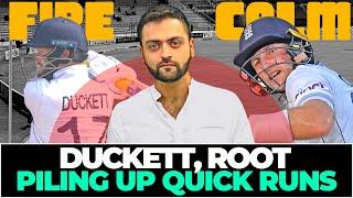 Duckett, Root piling up runs quickly | Pakistan vs England 1st Test LUNCH Day 3