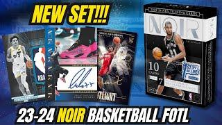 HOT BOX!  2023-24 Panini Noir Basketball FOTL Hobby Box Review