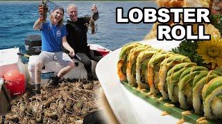 Commercial Lobster Diving - Filling the Boat! (catch clean & cook)