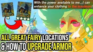 How to Unlock All Fairy Fountains & Upgrade Armor in Zelda: Tears of the Kingdom