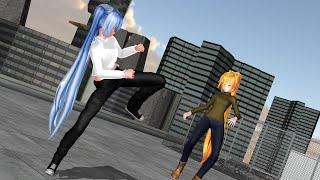 MMD Fight : Furious Kicks (Motion download)