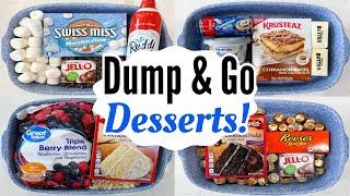 6 AMAZING Dump Cake Recipes | The EASIEST Holiday Dessert Recipes | Julia Pacheco