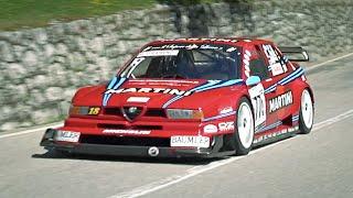 Alfa Romeo 155 DTM V6 Ti EPIC Engine Sound @ Cronoscalata Verzegnis - TURN UP THE VOLUME!