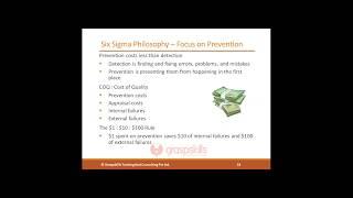 Difference between Prevention and Detection - Six Sigma Green Belt :: Graspskills