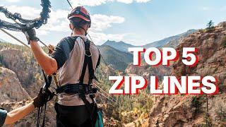Top 5 Zip Lines in the Pikes Peak Region