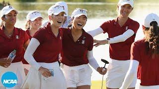 Stanford's Rose Zhang wins 2023 NCAA women's golf individual title