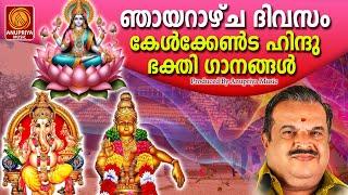 ഭക്തഹൃദയങ്ങളിൽ അനുഗ്രഹം ചൊരിയുന്ന സൂപ്പർഹിറ്റ് ഹിന്ദുഭക്തിഗാനങ്ങൾ | Hindu Devotional Songs Malayalam