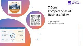 7 Core Competencies of Business Agility in SAFe ( Scaled Agile)