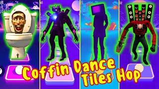 Ultimate Skibidi Dance Challenge Toilet Cameraman Speakerman TV Woman Tiles Hop EDM Rush