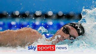 World record for Bobby Finke in the pool as Ireland's Daniel Wiffen claims Bronze