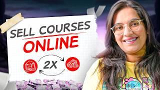 How to Sell Courses Online in 2025 (All the funnels Included) 