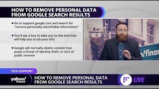 How to remove your personal data from Google search results