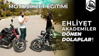 Motosiklet Eğitimi-Ehliyet-Akademiler | Dönen Dolaplar