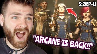 Reacting to ARCANE SEASON 2 - EPISODE 1 | Heavy Is The Crown | League of Legends | REACTION!