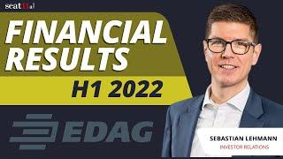 EDAG Engineering Group AG | Financials: H1-2022 | Sebastian Lehmann, Head of Investor Relations