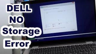 How To Fix Dell Couldn't Find Storage Driver Load Error in Windows Install