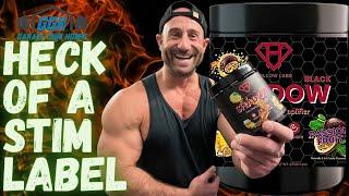 GOOD NEWS FOR STIM JUNKIES!  Hollow Labs Shadow Black Pre-Workout Review