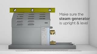 Mr.Steam : Steam Generator with iTempo Control Installation
