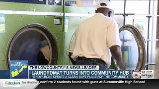 VIDEO: Newly transformed North Charleston laundromat becoming community hub