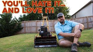 REEL MOWING - Why it's over-rated.