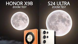 Honor X9B Vs Samsung Galaxy S24 Ultra Moon Zoom Test