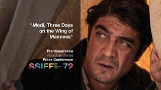 Rueda de prensa ''Modi, Three Days on the Wing of Madness'' (S.O.) (Italiano) 2024