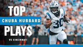 Chuba Hubbard's Best Plays vs. The Cincinnati Bengals | Carolina Panthers