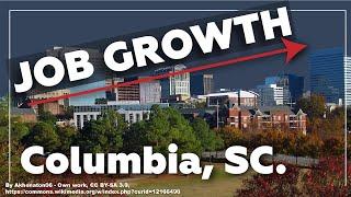 What does job growth look like in Columbia, SC?