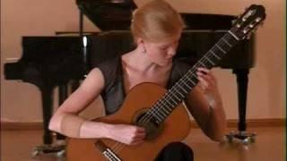 J S Bach Sonata no I Adagio & Fuge BWV 1001 played by Eva Beneke