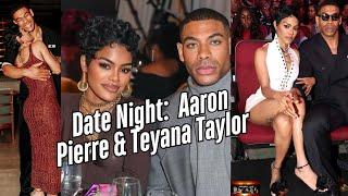 EXCLUSIVE: A Closer Look Inside Aaron Pierre’s Intimate Date Night With Teyana Taylor 