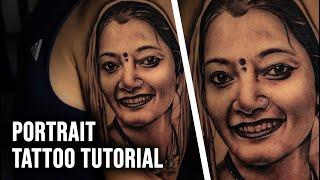 Realistic Portrait Tattoo Tutorial