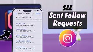 Check: How to See Sent Follow Requests on Instagram!