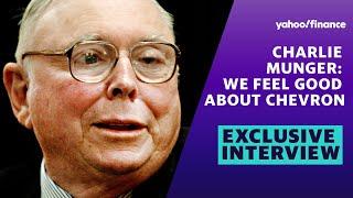 Charlie Munger: 'We feel good about Chevron'