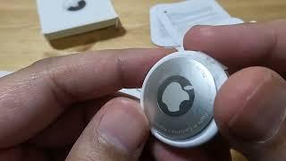 New Apple AirTag Amazon unboxing & set up