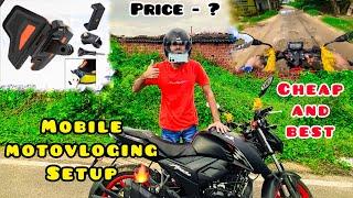 Best Mobile Moto Vlogging Setup  || Cheap &Best Products || Rishabh Mishra Vlogs ||