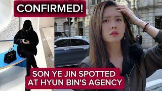 SON YE JIN SPOTTED AT HYUN BIN'S AGENCY!  VAST CONFIRMED THE NEWS!