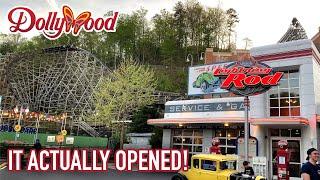 Returning to The Elusive Lightning Rod - is it as Good as we Remember? Dollywood Vlog April 2023