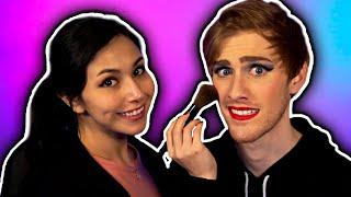 GIRLFRIEND DOES MY MAKEUP