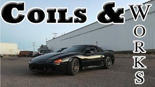 Installing Coilovers on the Mitsubishi 3000gt vr4!