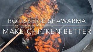 Poultry Perfection | Chicken Shawarma on Kamado Joe Joetisserie