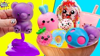 Let's Make Candy Salad with What's Inside Squishies! Doc's Playhouse