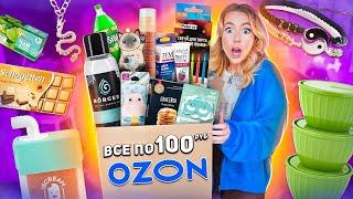 все по 100 руб с OZON Распаковка дешёвых товаров с ОЗОН! вкусняшки, косметика, товары для дома