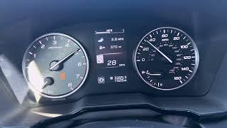 2025 Subaru Outback 2.5L  0-60 acceleration test