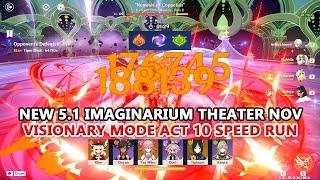 New 5.1 Imaginarium Theater Nov : Visionary Mode Act 10 Speed Run - Burning & Overloaded Meta