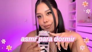 ASMR Español |  mira este video si no puedes dormir (mouth sounds, clicky whispers, inaudible)