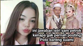 Istri sam petrok menjawab semua pertanyaan netizen