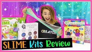 BEST SLIME KITS REVIEW FOR SPRING | Stash or Trash| Kayla Davis