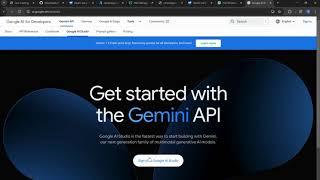 Create a Health Chatbot with Google Gemini: Google API Key