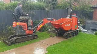 Kubota u10-3 & Kubota KC70-4 combination