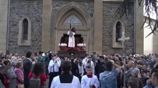 Jueves Santo 2017: Suena el "Himno Nacional" para el Nazareno de Laviana